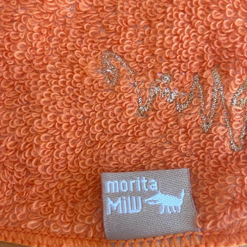 Mermaid w/Waves Embroidered Wash Cloth Japan New w/tags 🇯🇵
